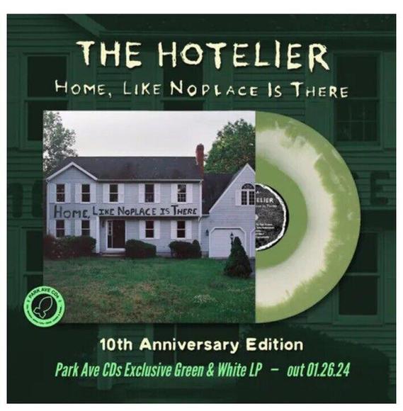 The Hotelier Home, Like No Place Is There 10th Anniversary Ed /500 Green PRESALE - Picture 1 of 1